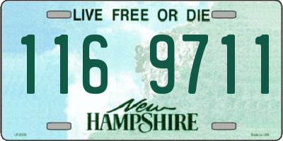 NH license plate 1169711