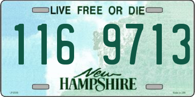 NH license plate 1169713