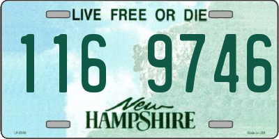 NH license plate 1169746