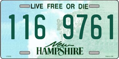 NH license plate 1169761