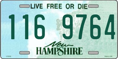 NH license plate 1169764