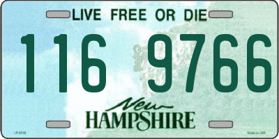 NH license plate 1169766