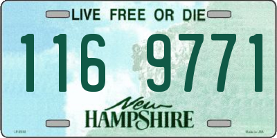 NH license plate 1169771