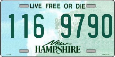 NH license plate 1169790