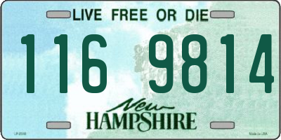 NH license plate 1169814