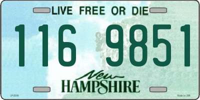 NH license plate 1169851