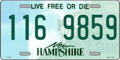 NH license plate 1169859