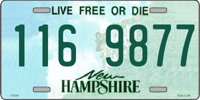NH license plate 1169877