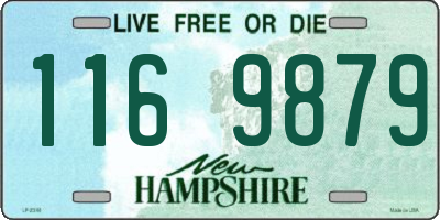 NH license plate 1169879
