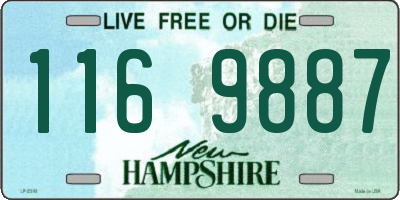 NH license plate 1169887