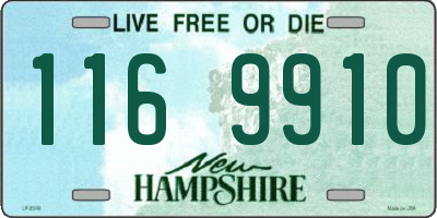 NH license plate 1169910