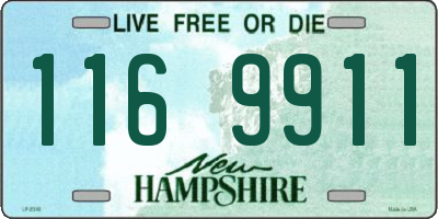 NH license plate 1169911
