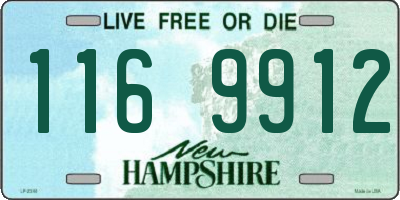 NH license plate 1169912