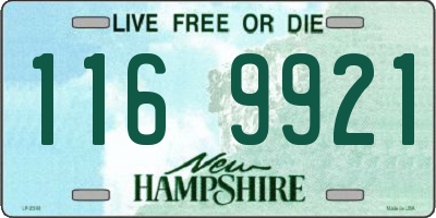 NH license plate 1169921