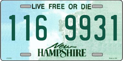 NH license plate 1169931