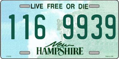 NH license plate 1169939