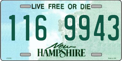 NH license plate 1169943