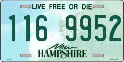 NH license plate 1169952