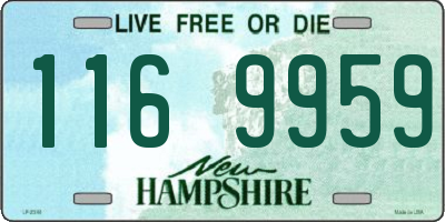 NH license plate 1169959