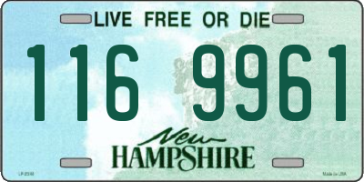 NH license plate 1169961