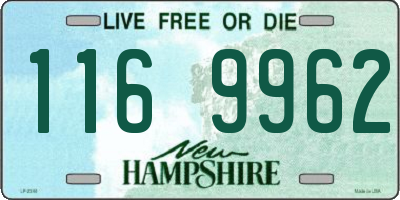 NH license plate 1169962