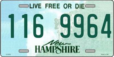 NH license plate 1169964