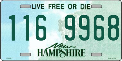 NH license plate 1169968