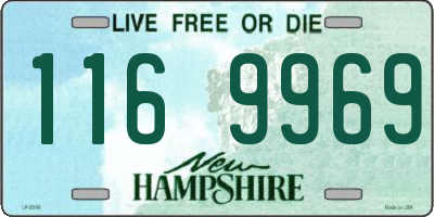 NH license plate 1169969