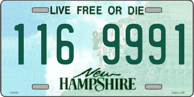 NH license plate 1169991
