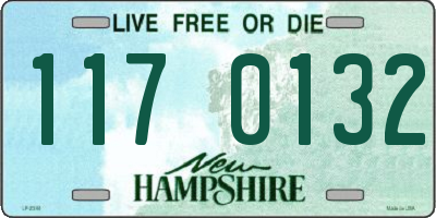 NH license plate 1170132