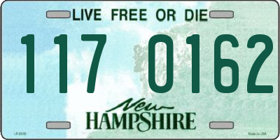 NH license plate 1170162