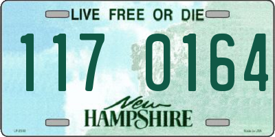 NH license plate 1170164