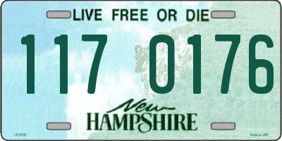 NH license plate 1170176