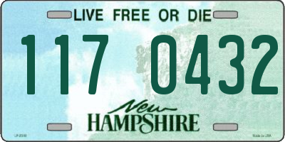 NH license plate 1170432
