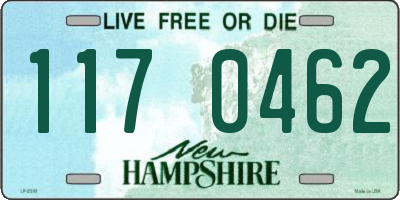 NH license plate 1170462