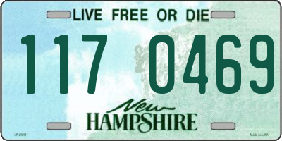 NH license plate 1170469