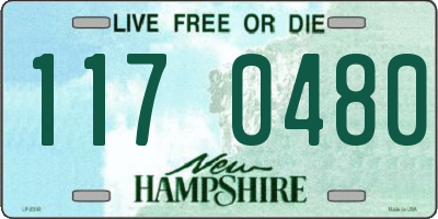 NH license plate 1170480