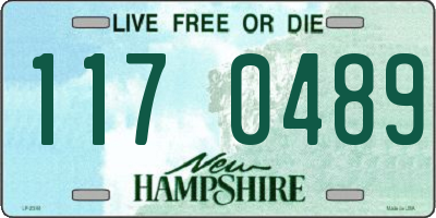 NH license plate 1170489