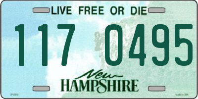 NH license plate 1170495