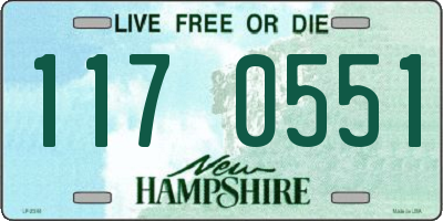 NH license plate 1170551