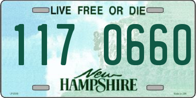 NH license plate 1170660