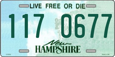 NH license plate 1170677