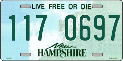 NH license plate 1170697