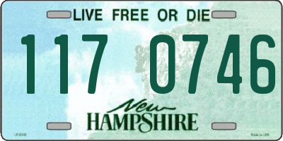 NH license plate 1170746