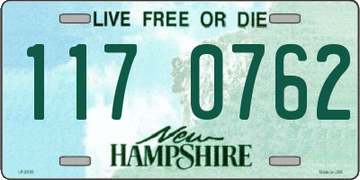 NH license plate 1170762
