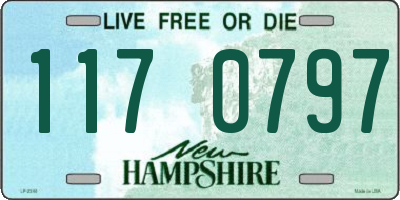 NH license plate 1170797