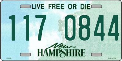 NH license plate 1170844