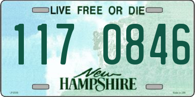 NH license plate 1170846