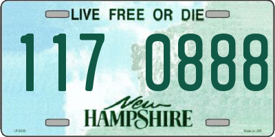 NH license plate 1170888