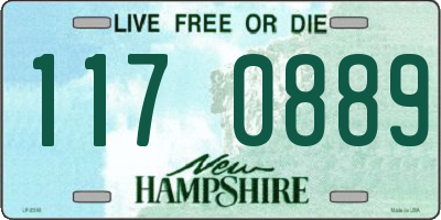 NH license plate 1170889